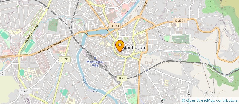 localisation de l'entreprise MADAME CORALIE DIFALLAH à MONTLUCON