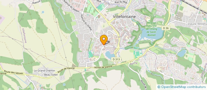 localisation de l'entreprise MADAME CORALIE DOREMUS  VILLEFONTAINE