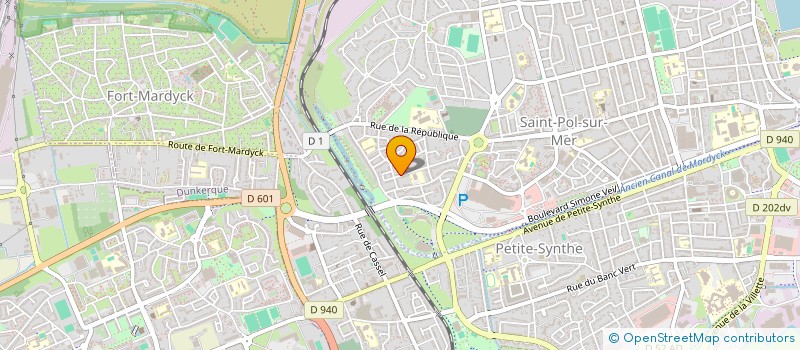 localisation de l'entreprise MADAME CORALIE DOROTHEE à DUNKERQUE