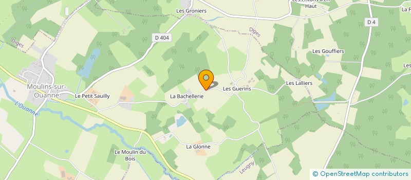 localisation de l'entreprise MADAME CORALIE DRAGAN à MOULINS SUR OUANNE