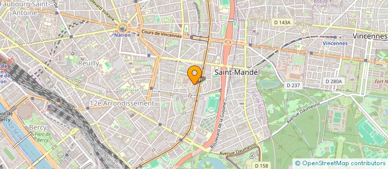 localisation de l'entreprise MADAME CORALIE DRUART  PARIS