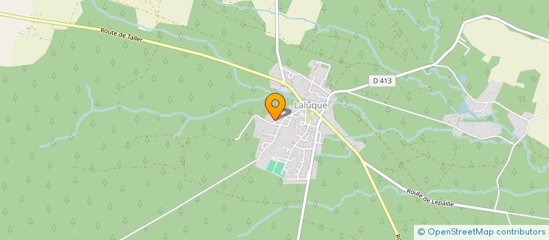 localisation de l'entreprise MADAME CORALIE DUCLOS  LALUQUE