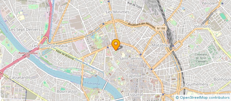 localisation de l'entreprise MADAME CORALIE DUCOURNEAU à TOULOUSE