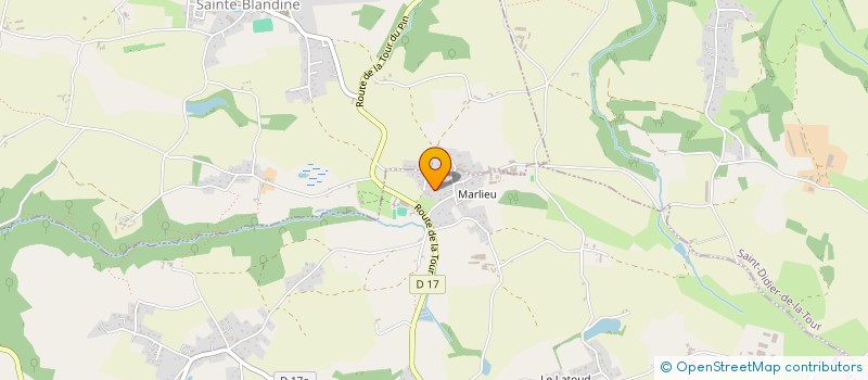 localisation de l'entreprise MADAME CORALIE DURAN  MONTAGNIEU