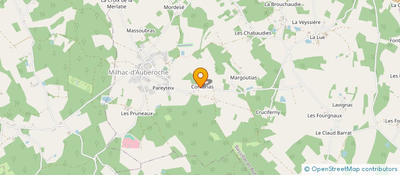 localisation de l'entreprise MADAME CORALIE DUSSAIGNE à BASSILLAC ET AUBEROCHE
