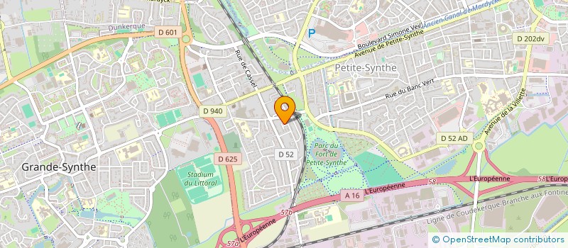 localisation de l'entreprise MADAME CORALIE ENTZMANN à DUNKERQUE