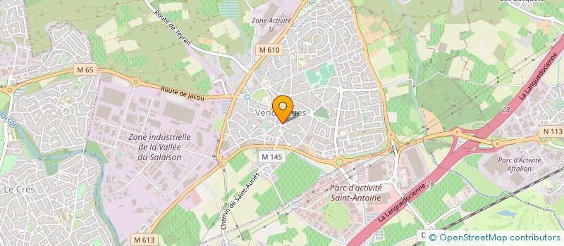 localisation de l'entreprise MADAME CORALIE ESPEL à VENDARGUES