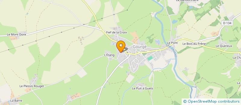 localisation de l'entreprise MADAME CORALIE ESTEVEZ  GOURGE