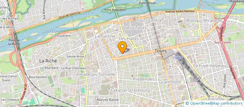 localisation de l'entreprise MADAME CORALIE FELARD  TOURS