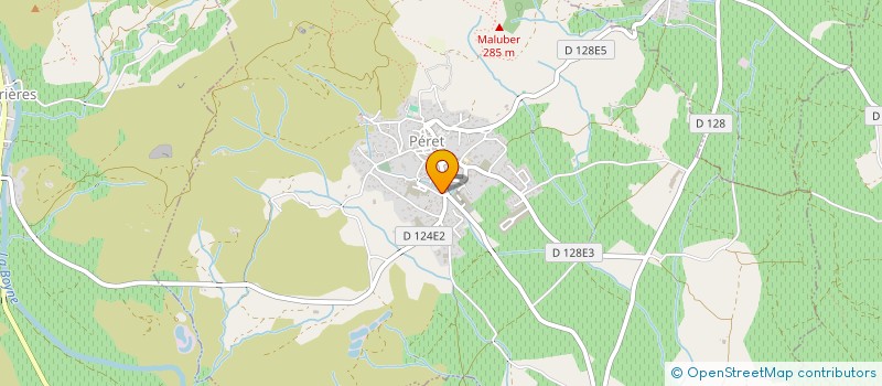 localisation de l'entreprise MADAME CORALIE FERRANDIS  PERET