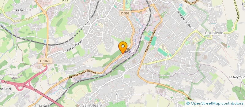 localisation de l'entreprise MADAME CORALIE FLORET à VOIRON