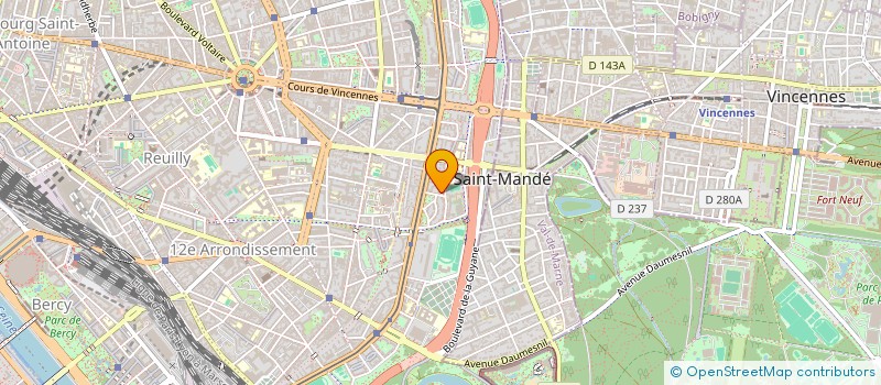 localisation de l'entreprise MADAME CORALIE FOUCAULT  PARIS