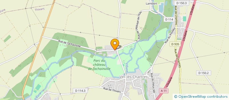 localisation de l'entreprise MADAME CORALIE FOUCHER à VER-LES-CHARTRES
