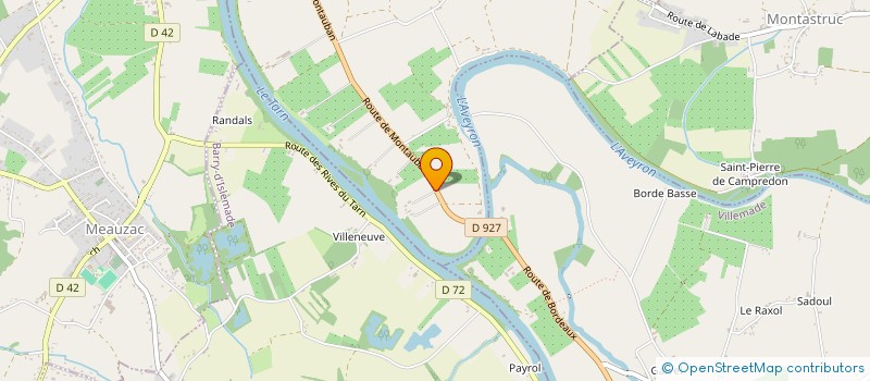 localisation de l'entreprise MADAME CORALIE FREBOURG  LAFRANCAISE