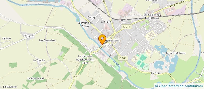 localisation de l'entreprise MADAME CORALIE FREGUIN  MONTOIRE-SUR-LE-LOIR