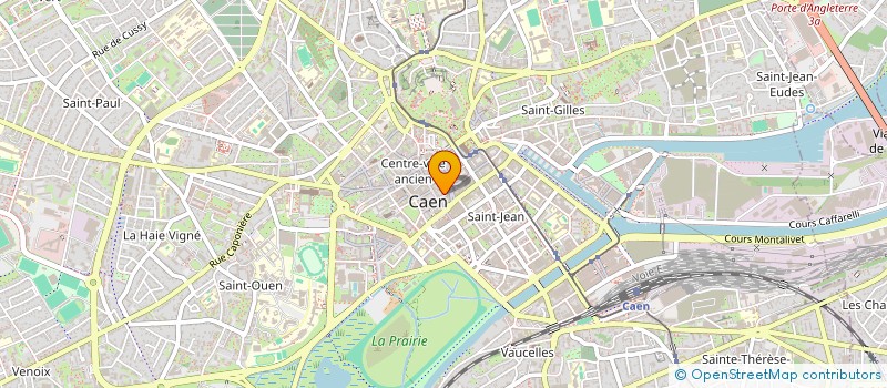 localisation de l'entreprise MADAME CORALIE FREYSSAC à CAEN