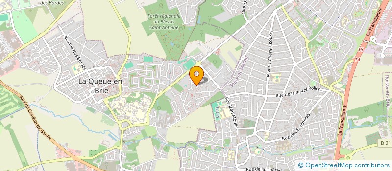 localisation de l'entreprise MADAME CORALIE GALOY à LA QUEUE-EN-BRIE