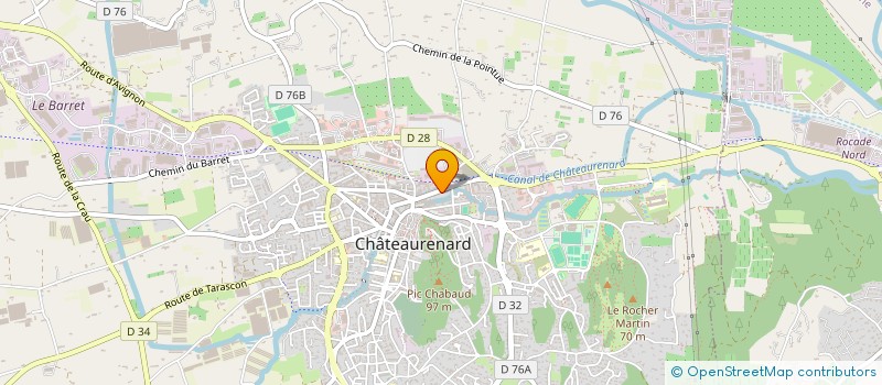 localisation de l'entreprise MADAME CORALIE GAMBUS  CHATEAURENARD