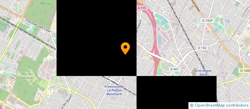 localisation de l'entreprise MADAME CORALIE GAMET à LE PLESSIS-BOUCHARD