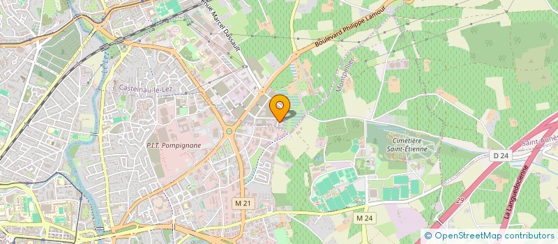 localisation de l'entreprise MADAME CORALIE GARCIA à CASTELNAU-LE-LEZ