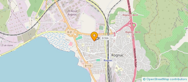 localisation de l'entreprise MADAME CORALIE GARCIA  ROGNAC