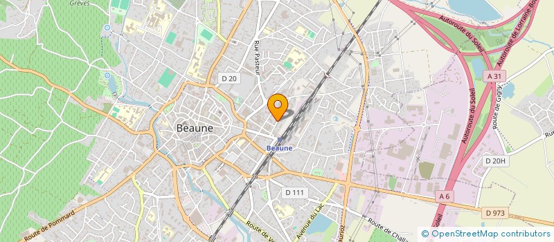 localisation de l'entreprise MADAME CORALIE GAUTIER à BEAUNE