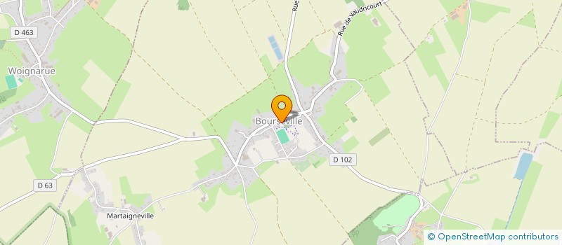 localisation de l'entreprise MADAME CORALIE GAUTIER  BOURSEVILLE