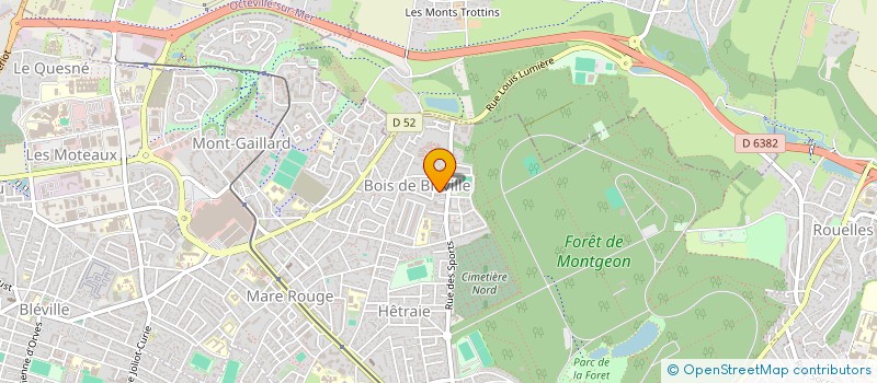 localisation de l'entreprise MADAME CORALIE GAZAGNE  LE HAVRE