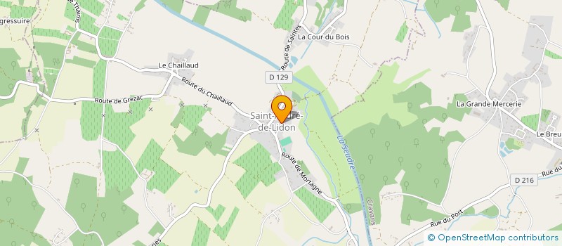 localisation de l'entreprise MADAME CORALIE GEORGEON  VILLARS-EN-PONS