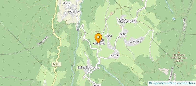 localisation de l'entreprise MADAME CORALIE GERARDIN  SAINT-EUSTACHE