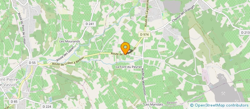 localisation de l'entreprise MADAME CORALIE GHAYA à BEDOIN