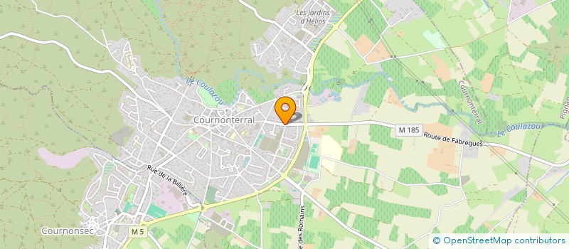 localisation de l'entreprise MADAME CORALIE GIMENEZ à COURNONTERRAL