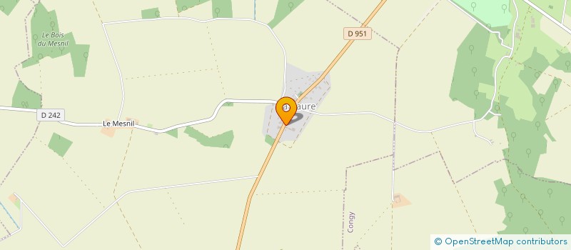 localisation de l'entreprise MADAME CORALIE GIOT  LA CAURE