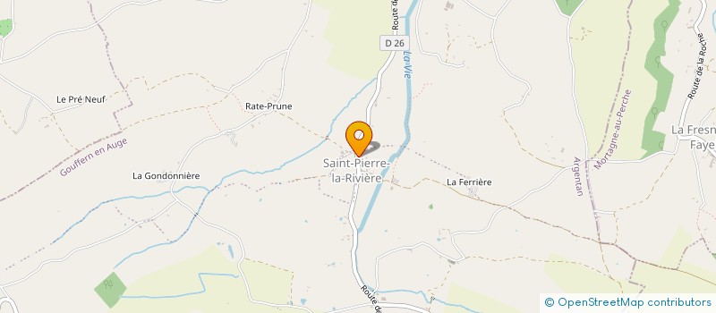 localisation de l'entreprise MADAME CORALIE GIRARD à GOUFFERN EN AUGE