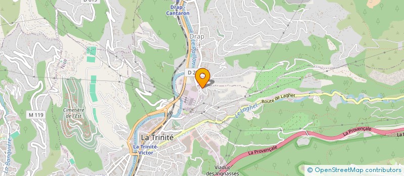 localisation de l'entreprise MADAME CORALIE GOEPFERT à LA TRINITE