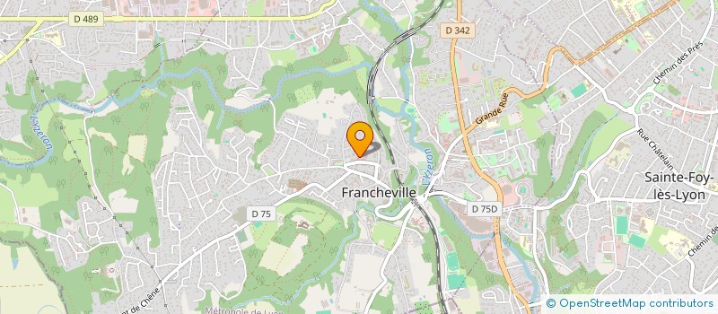 localisation de l'entreprise MADAME CORALIE GOMES  FRANCHEVILLE