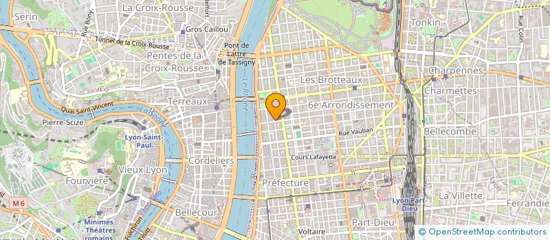 localisation de l'entreprise MADAME CORALIE GORMOND à LYON
