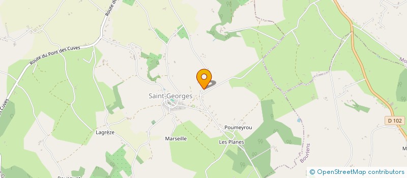 localisation de l'entreprise MADAME CORALIE GOT à SAINT-GEORGES