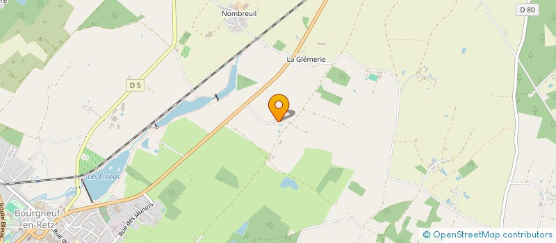 localisation de l'entreprise MADAME CORALIE GRAFF  VILLENEUVE-EN-RETZ