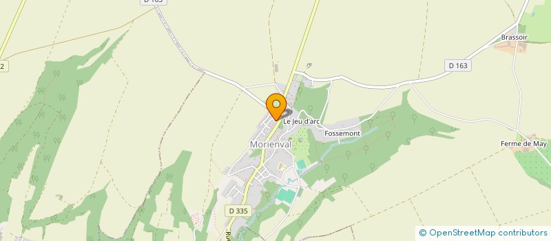 localisation de l'entreprise MADAME CORALIE GRIMONPREZ  MORIENVAL