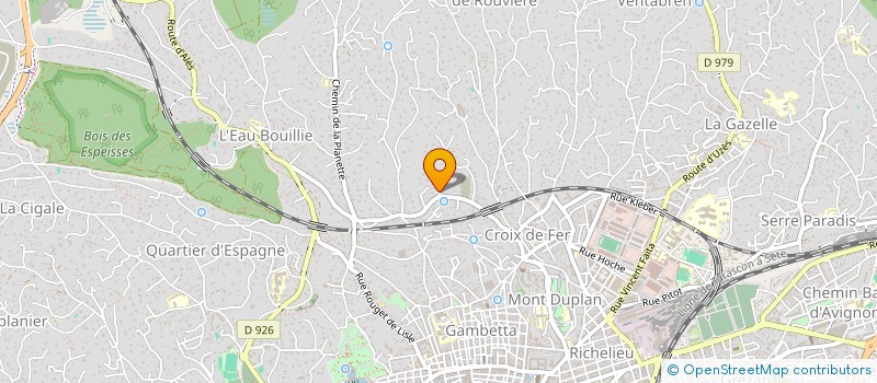 localisation de l'entreprise MADAME CORALIE GRIOT  NIMES