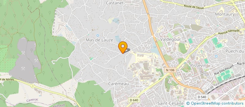 localisation de l'entreprise MADAME CORALIE GROLIER  POULX