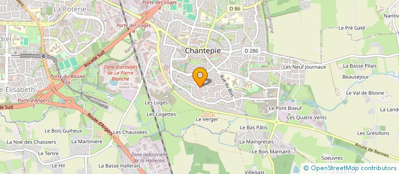 localisation de l'entreprise MADAME CORALIE GROSSET  ARRADON