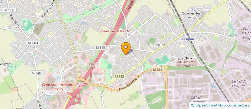 localisation de l'entreprise MADAME CORALIE GRUMETZ à LESQUIN