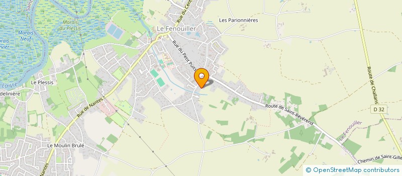 localisation de l'entreprise MADAME CORALIE GUILBAUD à LE FENOUILLER