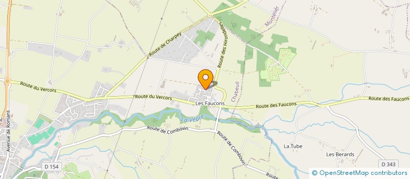 localisation de l'entreprise MADAME CORALIE HABRARD à CHABEUIL