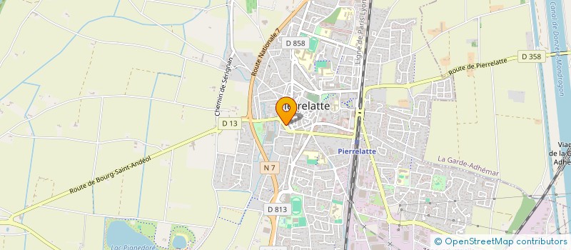 localisation de l'entreprise MADAME CORALIE HAMOUDA à PIERRELATTE