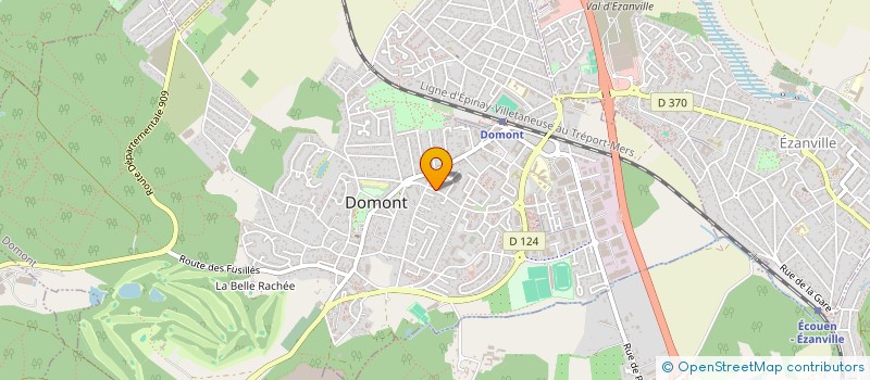 localisation de l'entreprise MADAME CORALIE HENNUYER à DOMONT