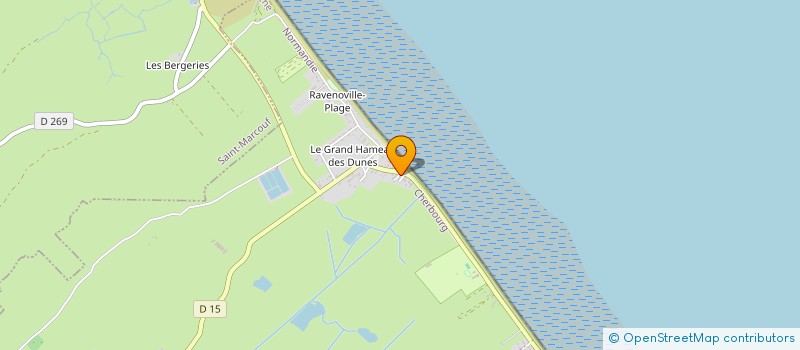 localisation de l'entreprise MADAME CORALIE HENRY  CARENTAN-LES-MARAIS