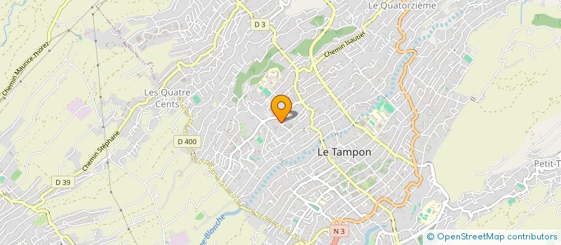 localisation de l'entreprise MADAME CORALIE HOAREAU à LE TAMPON